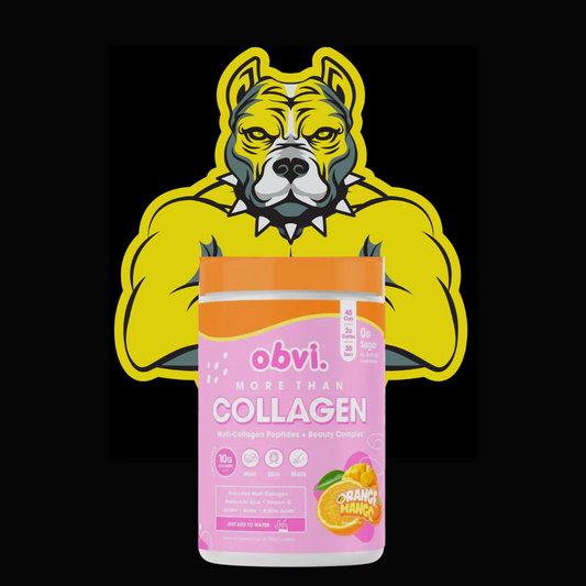 -Obvi Orange Mango Collagen Powder