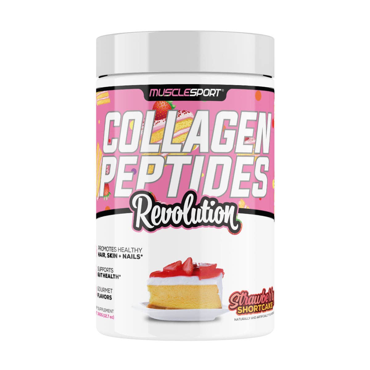 Collagen Peptides - Hydrolyzed Collagen Plus Biotin: Red Velvet “Cafe Series”