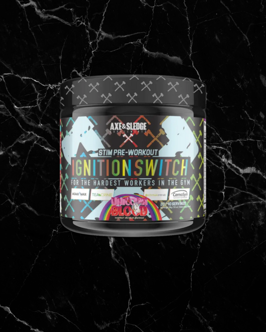 Axe & Sledge Pre Workout Ignition Switch - Unicorn Bood -