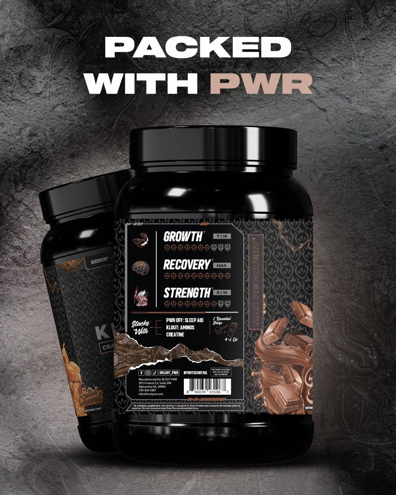 KLOUT CRAVINGS: Premium Whey Protein: Blueberry Cobbler