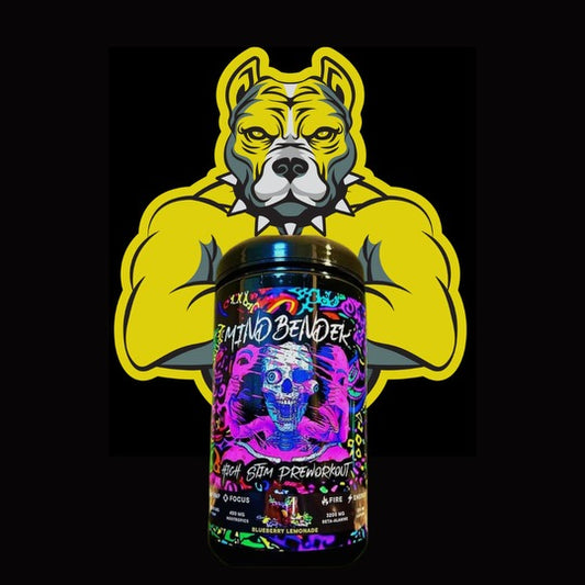 Mindbender V5 Nootropic High Stim Pre-Workout 40/20 Servings. *Blueberry Lemonade*