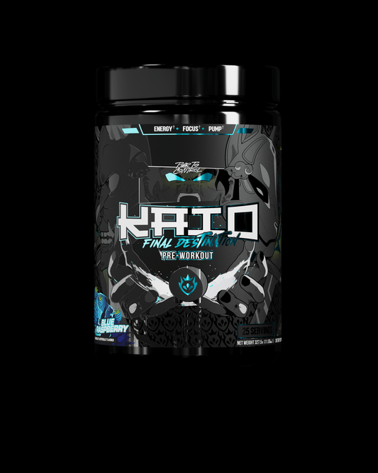 KAIO: Premium Pre-Workout: Blue Raspberry Final Destination