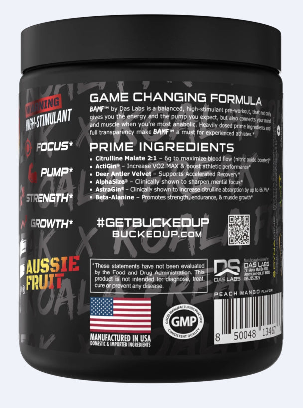 BAMF - Aussie Fruit Nootropic Pre-Workout