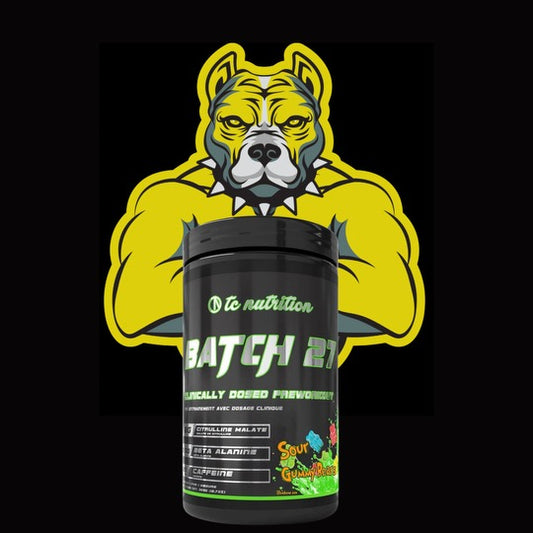 TC Batch 27 Pre-Workout - Sour Gummy Bears -