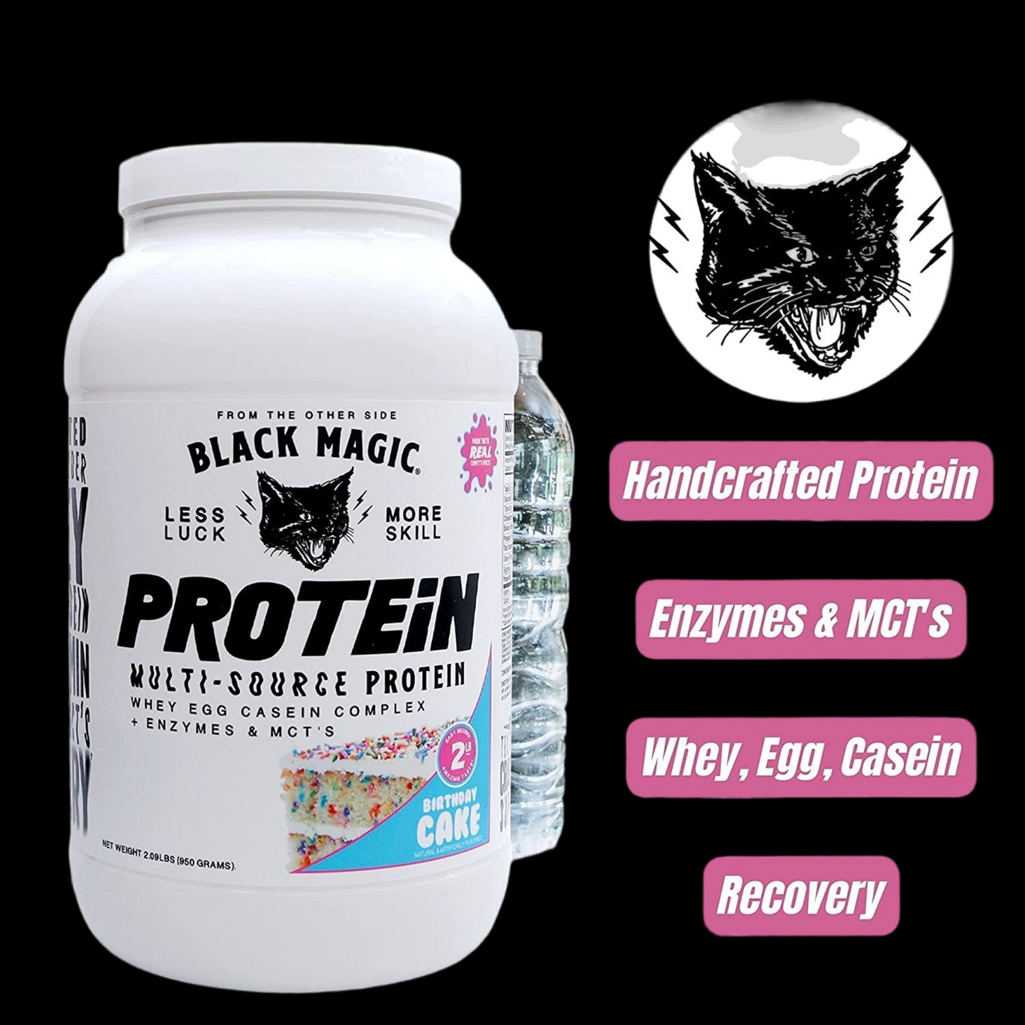 Black Magic Multi-Source Protein - Birthday Cake -