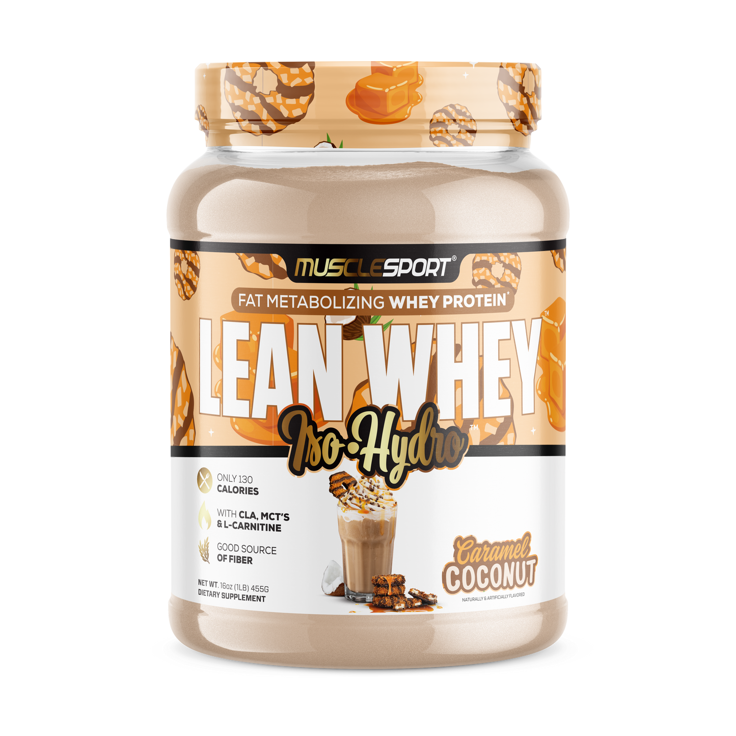 Lean Whey™ Iso Hydro Gourmet Protein 1lb: Chocolate Ice Cream