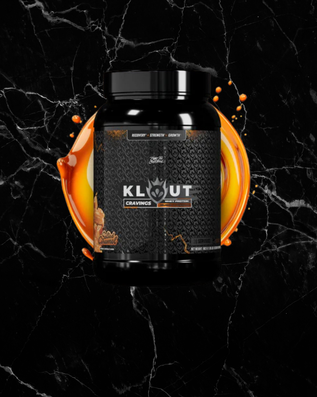 KLOUT CRAVINGS: Premium Whey Protein: Salted Caramel