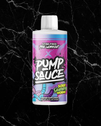 Pump Sauce - Sour Gummy Worms -