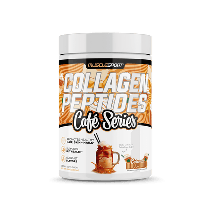 Collagen Peptides - Hydrolyzed Collagen Plus Biotin: Caramel Macchiato Cafe Series