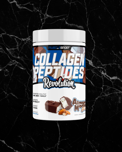 Collagen Peptides - Hydrolyzed Collagen Plus Biotin: Almond Mocha Bliss - Hot,Cold Drink or Add to Baking