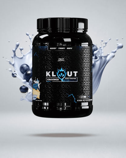 KLOUT CRAVINGS: Premium Whey Protein: Blueberry Cobbler