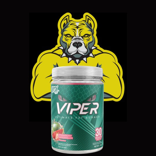 VNDL - VIPER - ULTIMATE FAT BURNER-  4 GREAT FLAVOURS