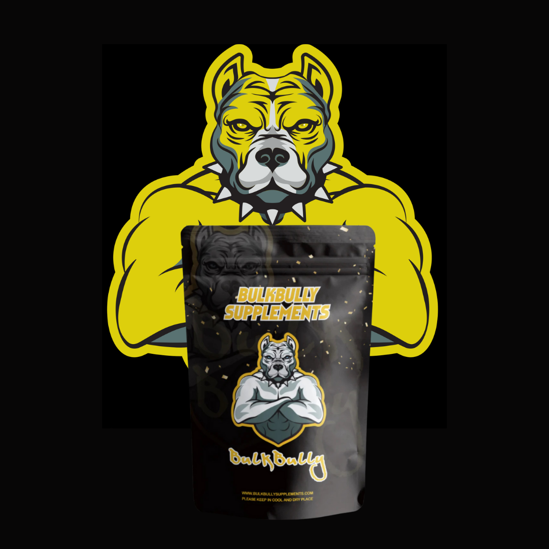 BulkBully Supplements Creatine Monohydrate packaging with logo