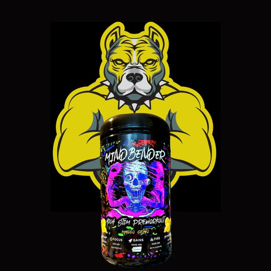 MINDBENDER 6.0 Nootropic High Stim Pre-Workout w/ Creapure - 40/20 Serving —Mango Gelato—