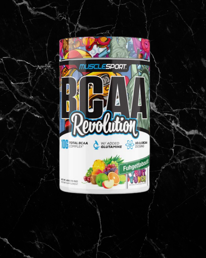 Muscle Sport Fuhgettaboutit Fruit Punch - Bcaa Revolution -