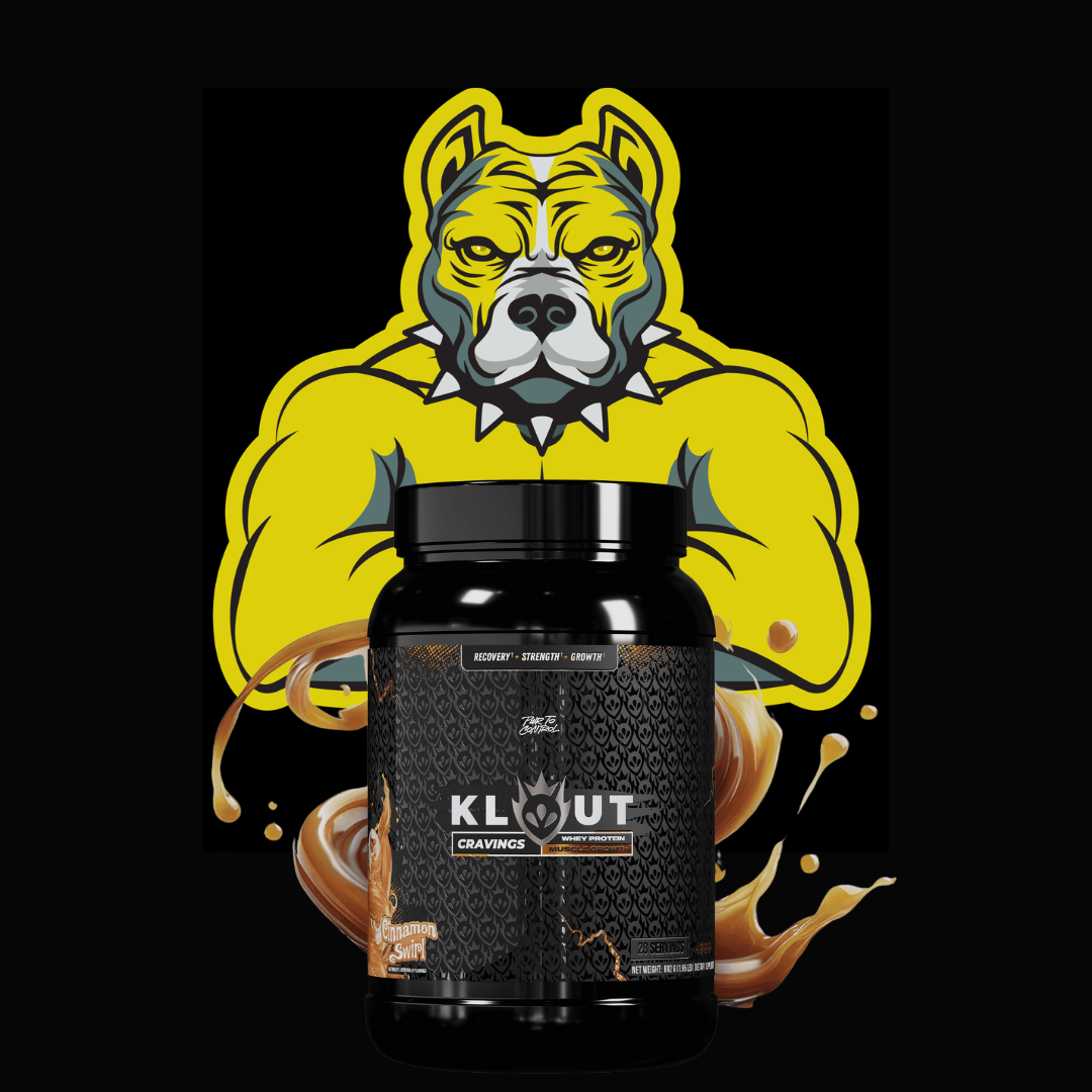 KLOUT CRAVINGS: Premium Whey Protein: Cinnamon Swirl