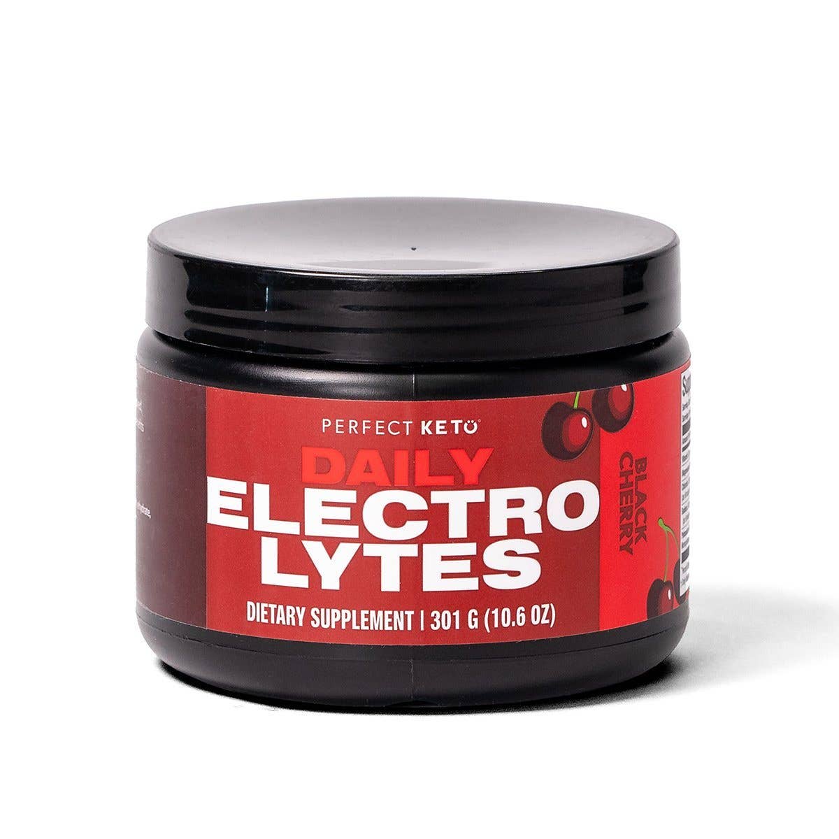 Perfect Keto Daily Electrolytes: Black Cherry & Pink Lemonade - 45 Servings