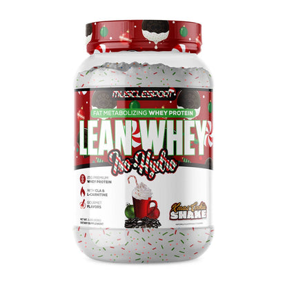 Lean Whey™ 2lb Premium Whey Protein Isolate: XMAS Peppermint Mocha Cookie Shake