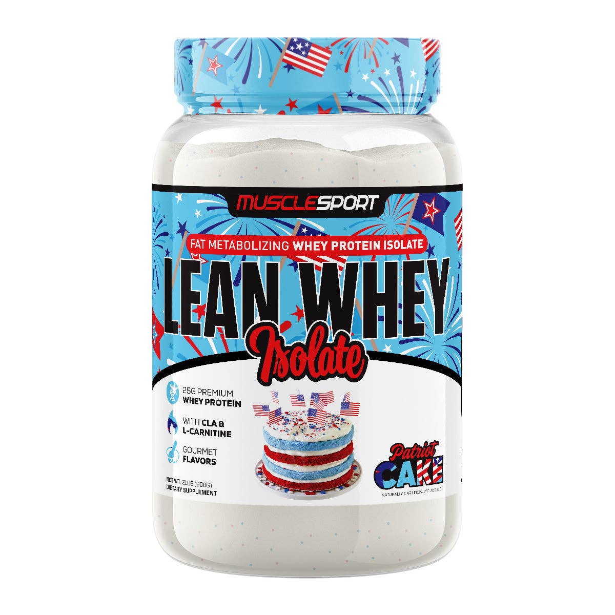 Lean Whey™ 2lb Premium Whey Protein Isolate: XMAS Cookie Dough