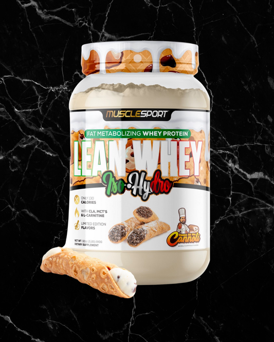 Lean Whey™ 2lb Premium Whey Protein Isolate: Come at Me Cannoli