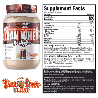 Lean Whey™ 2lb Premium Whey Protein Isolate: Come at Me Cannoli