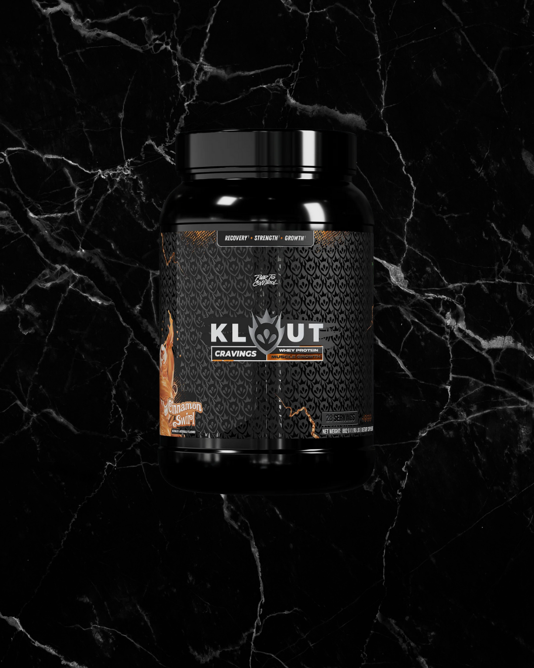 KLOUT CRAVINGS: Premium Whey Protein: Cinnamon Swirl