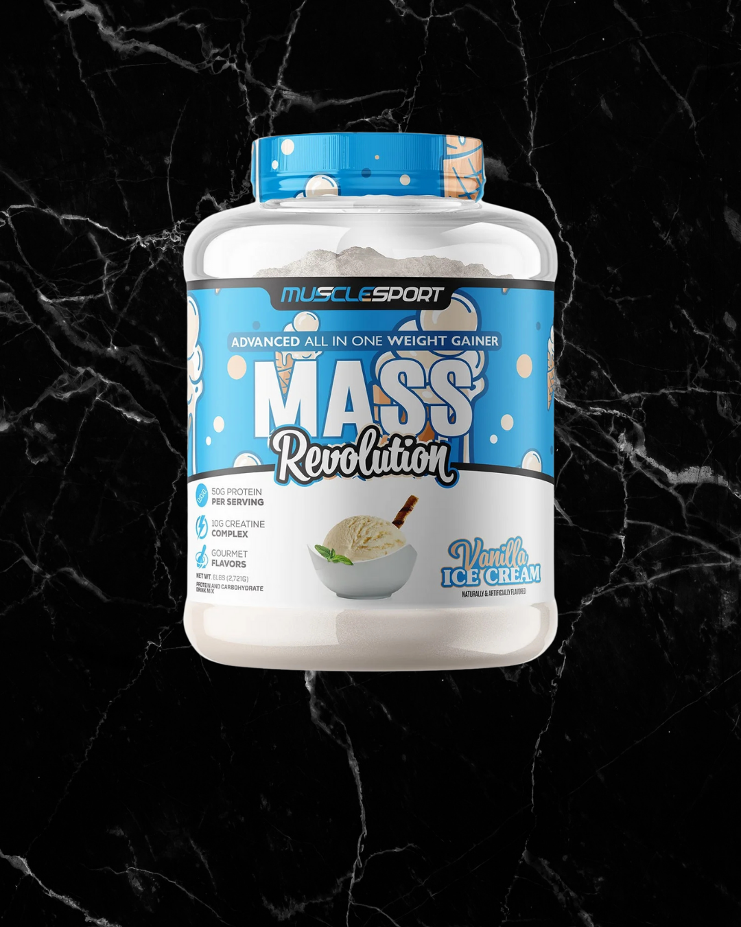 Mass Revolution - Vanilla Ice Cream -