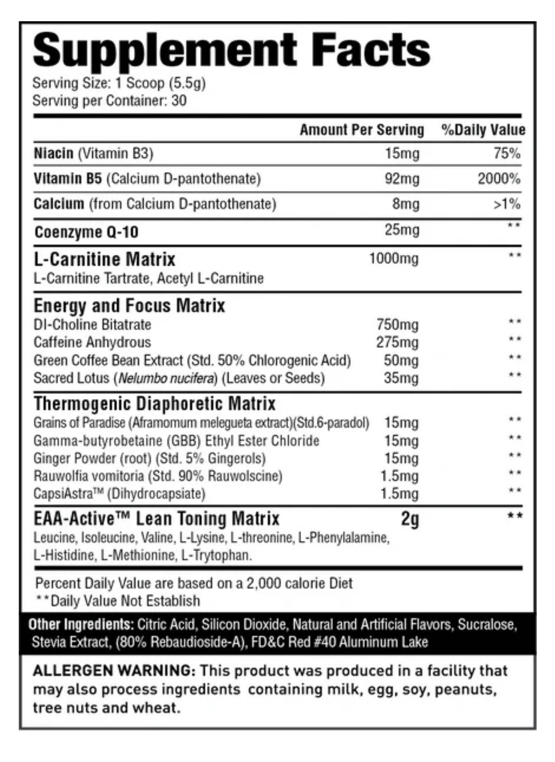 CARNISHRED®+ MITOBURN® Liquid Fat Burning Catalyst - 7 Amazing Flavours