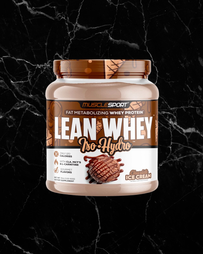 Lean Whey™ Iso Hydro Gourmet Protein 1lb: Chocolate Ice Cream