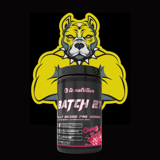 TC Batch 27 Pre-Workout - Cherry Bomb -