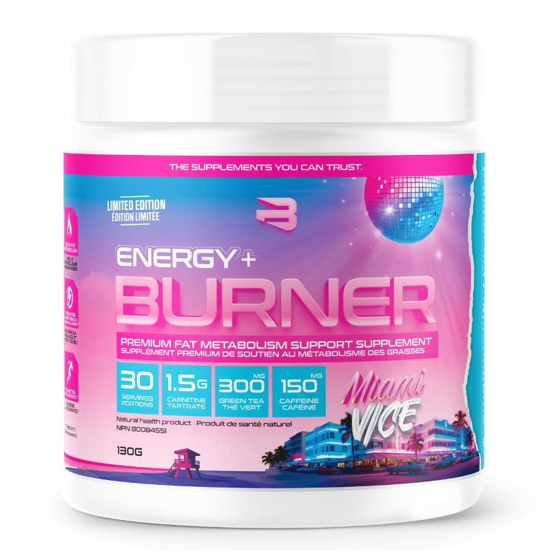 Believe Supplements Energy + Burner - Miami Vice -