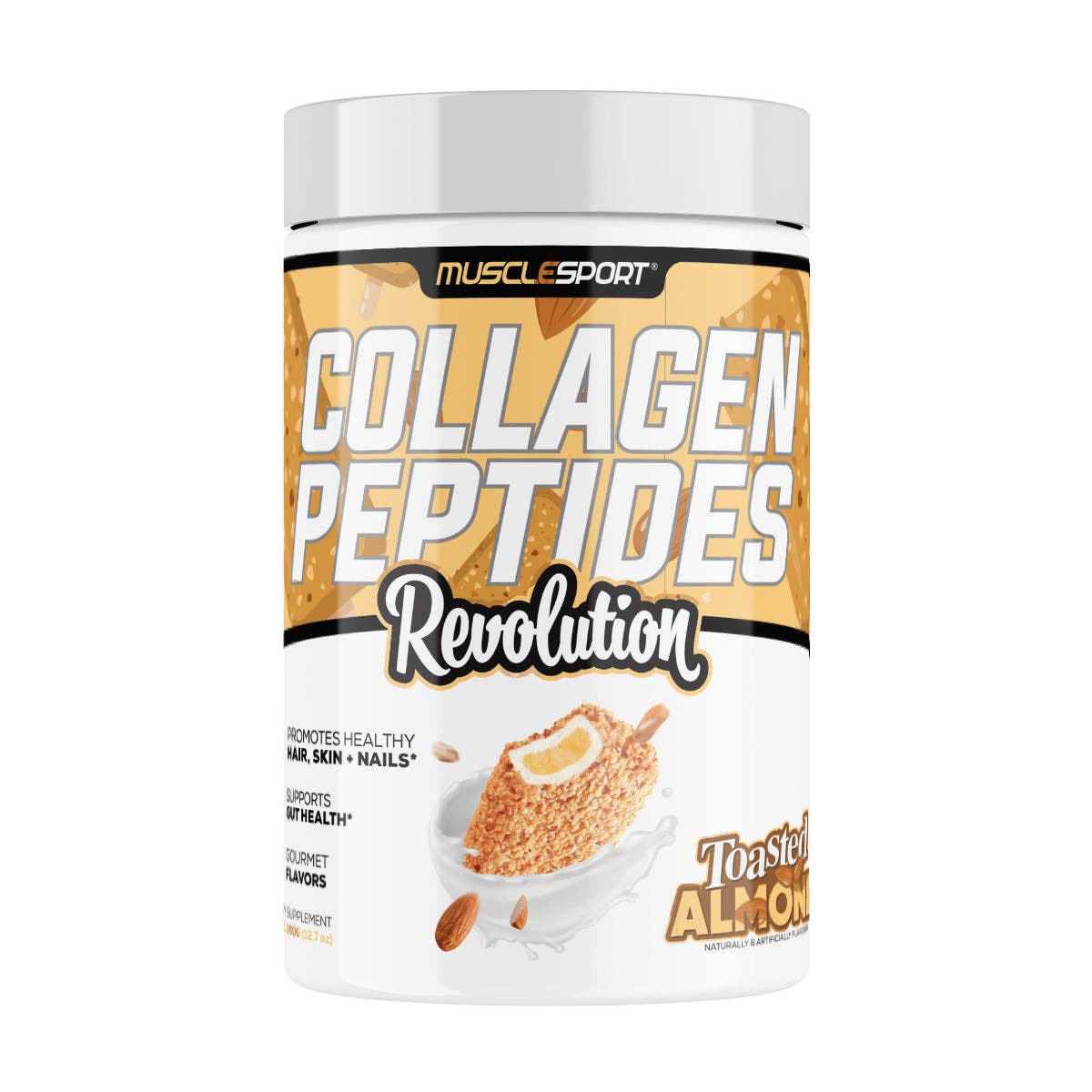 Collagen Peptides - Hydrolyzed Collagen Plus Biotin: Caramel Macchiato Cafe Series