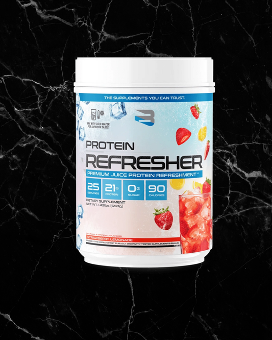 Believe Supplements Protein Refresher-    Strawberry Lemonade -