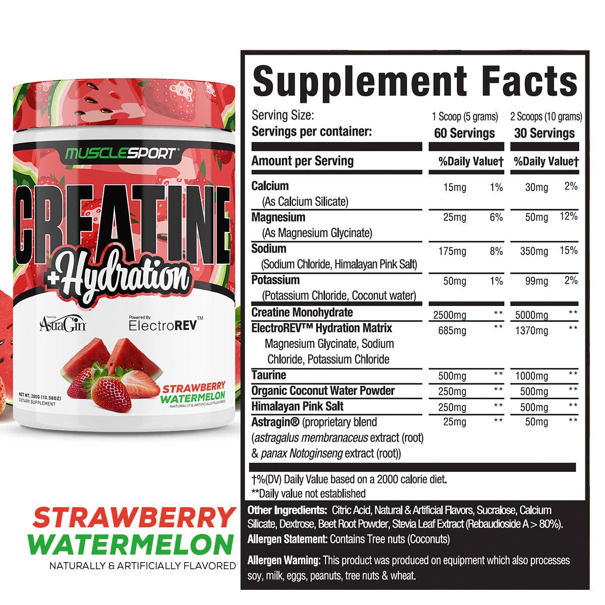 Creatine + Hydration™ 300 Grams: Pineapple Cooler