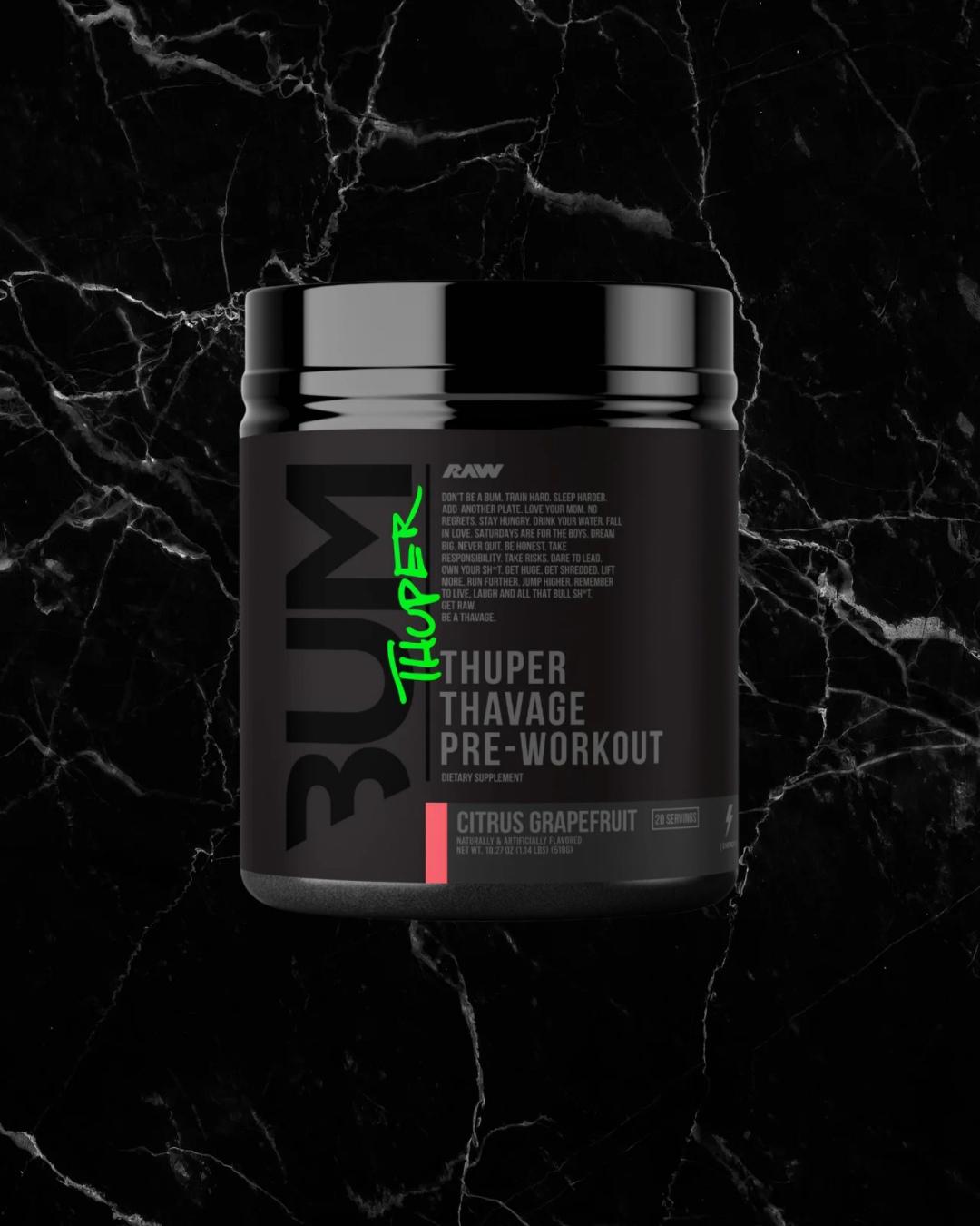 CBUM Thavage Pre Workout -Multiple Flavours -