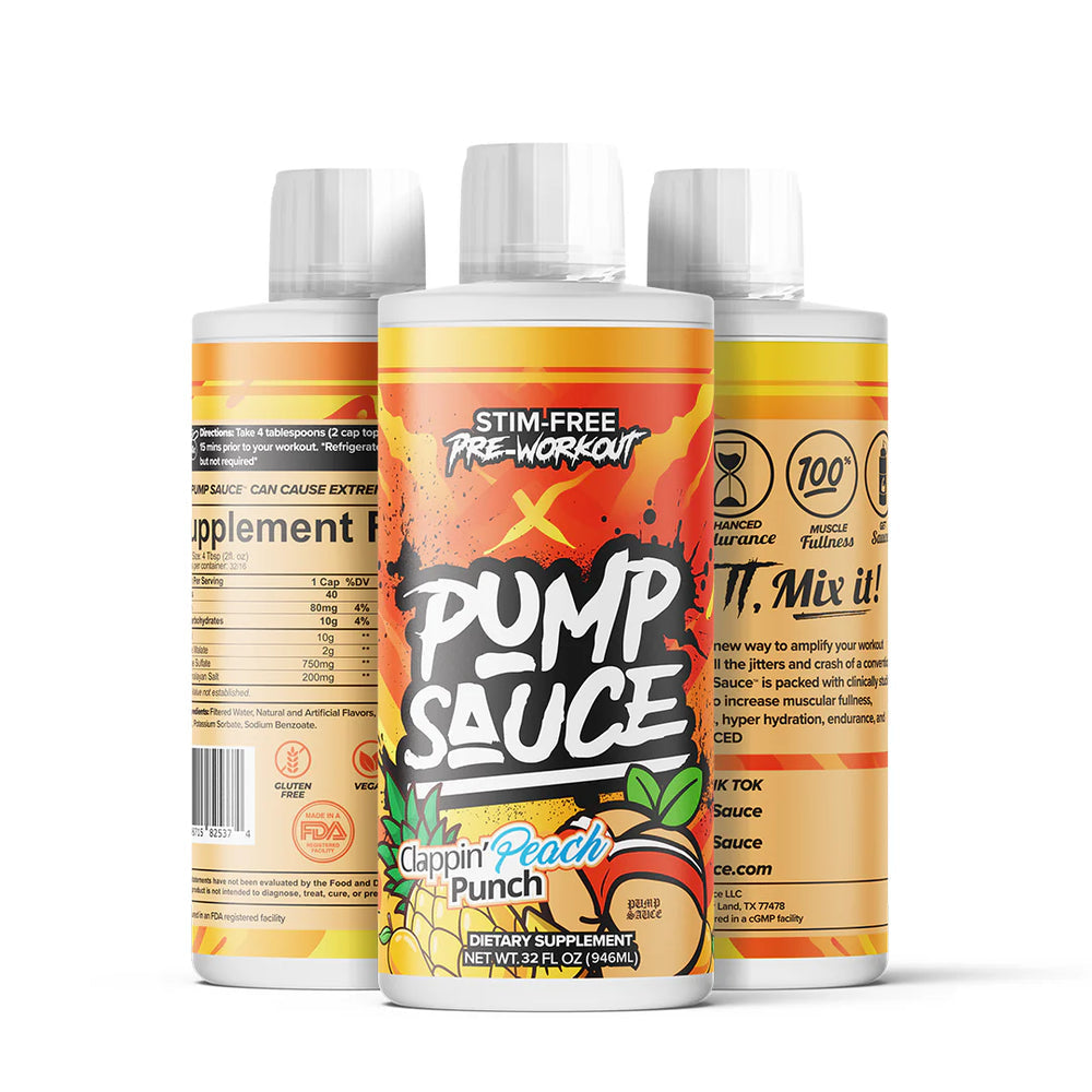 Pump Sauce (Clappin' Peach Pump) COMING SOON !!