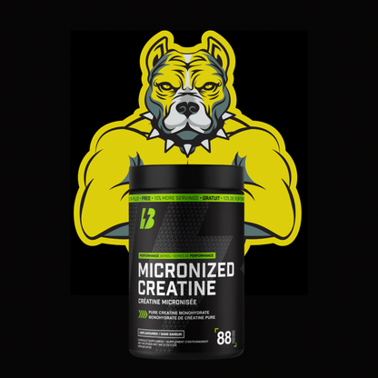 Bull Nutrition
Creatine - Micronized Monohydrate 440g - 88 Servings