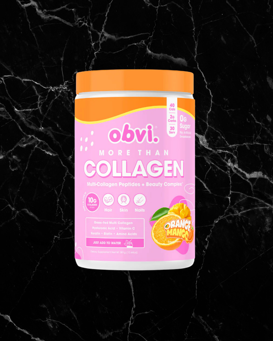 -Obvi Orange Mango Collagen Powder