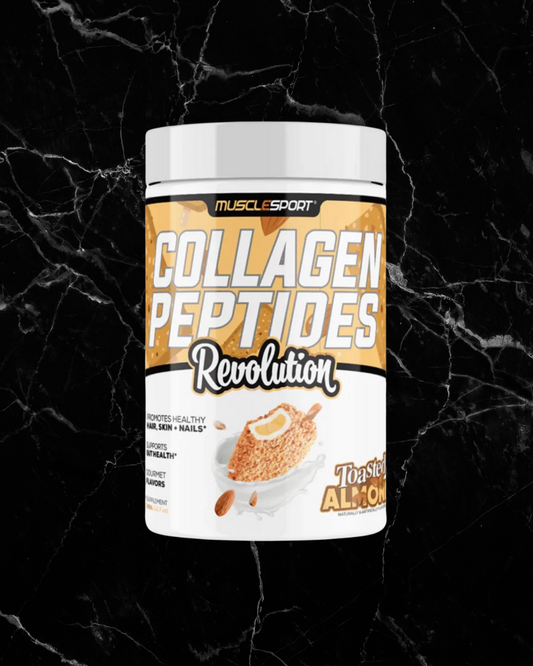 Collagen Peptides - Hydrolyzed Collagen Plus Biotin: Toasted Almond - Hot,Cold Drink & Baking