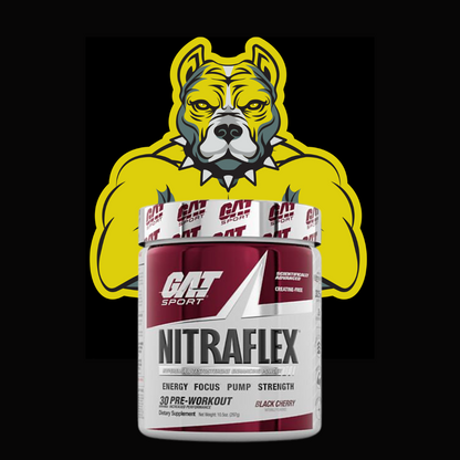 Nitraflex Advanced Pre Workout & Test Booster - Black Cherry