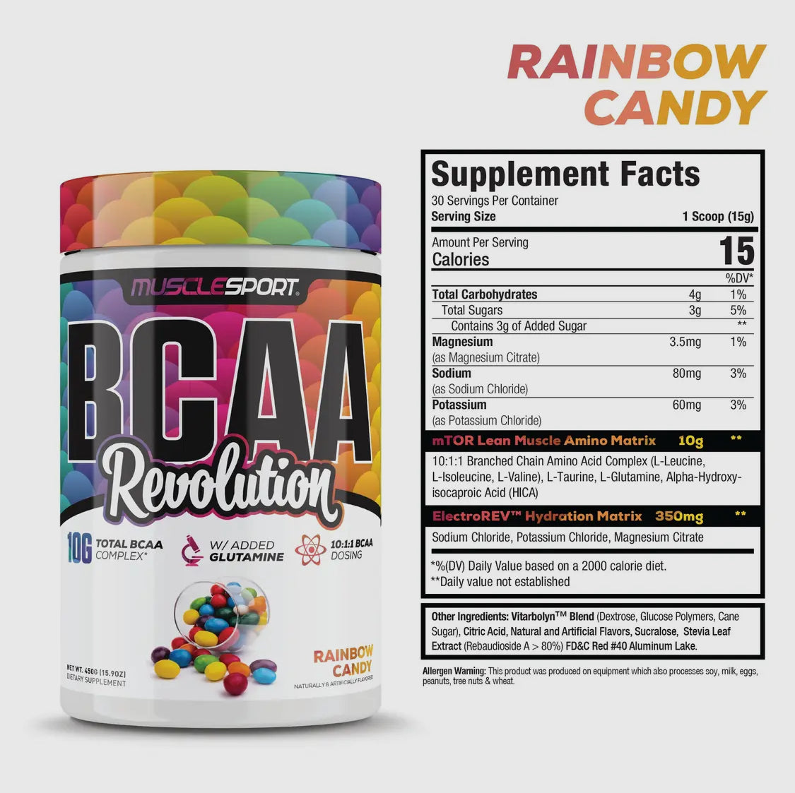 MuscleSports Rainbow Candy