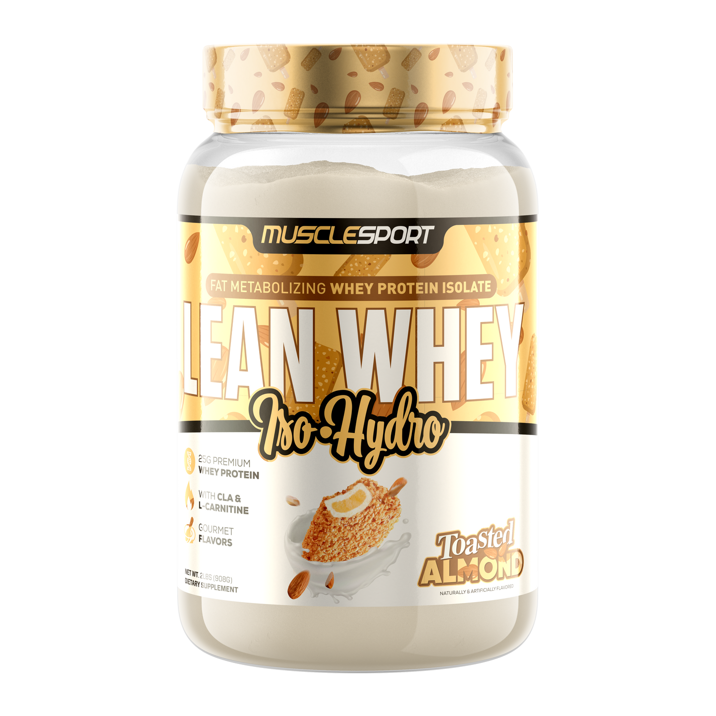 Lean Whey™ 2lb Premium Whey Protein Isolate: Come at Me Cannoli