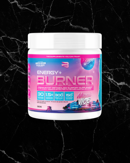 Believe Supplements Energy + Burner - Miami Vice -