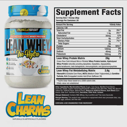 Lean charms protein powder