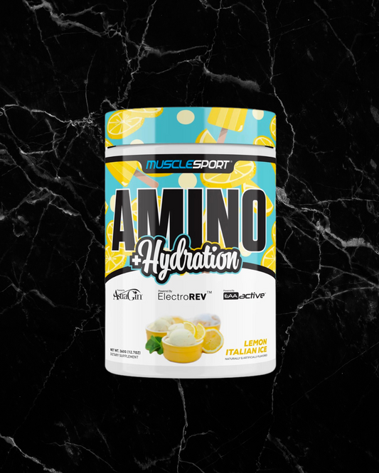 Amino + Hydration™ 360 Grams: Lemon Italian Ice