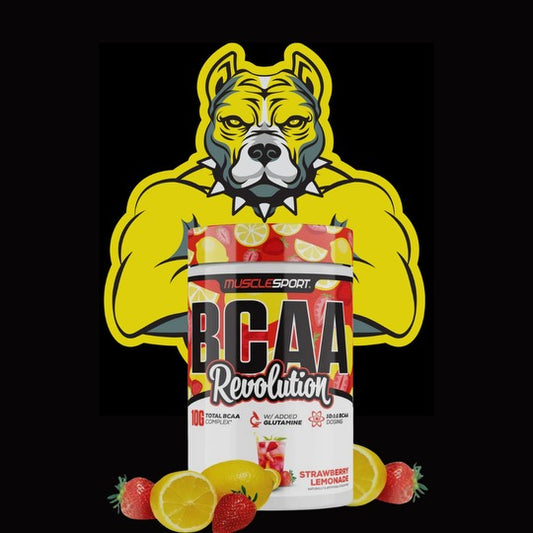 Muscle Sport Strawberry lemonade - Bcaa Revolution -