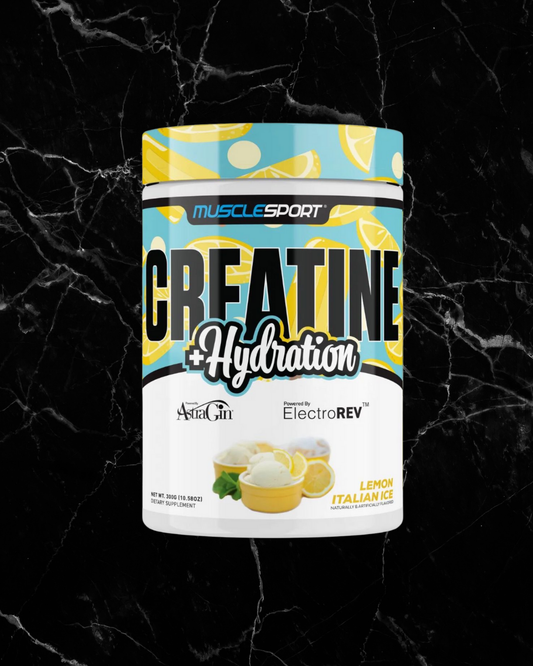 Creatine + Hydration Lemon Italian Ice *