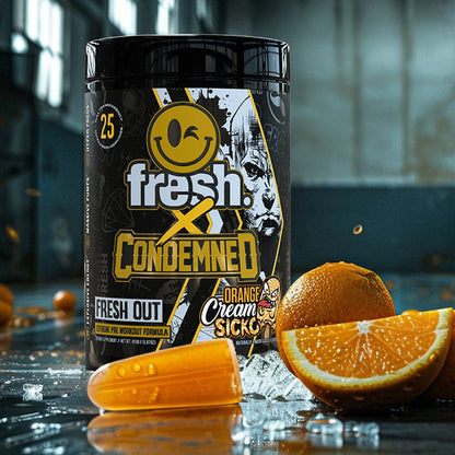 FRESH OUT PRE (CONDEMNED LABZ™ X FRESH™) Orange Cream Sicko