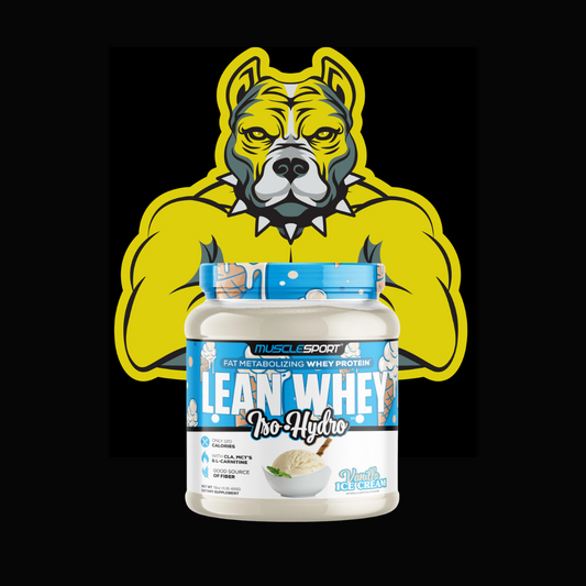 Lean Whey™ Iso Hydro Gourmet Protein 1lb: Vanilla Ice Cream