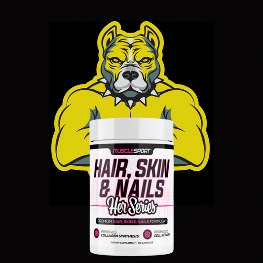 MuscleSport - Advanced Collagen Support Formula! Hair, Skin and Nails